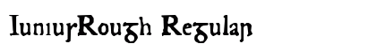 JuniusRough Regular preview