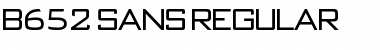 Download B652-Sans Font Download B652-Sans Font