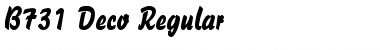 Download B731-Deco Font Download B731-Deco Font