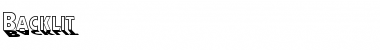Download Backlit Font Download Backlit Font