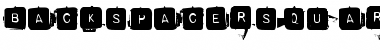 BackspacerSquare Regular Font BackspacerSquare Regular Font