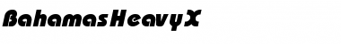 Download Bahamas_HeavyX Font Download Bahamas_HeavyX Font