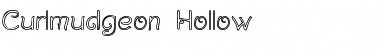 Curlmudgeon Hollow Font