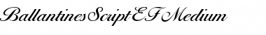 BallantinesScriptEF Regular Font BallantinesScriptEF Regular Font