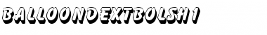 Download BalloonDExtBolSh1 Font Download BalloonDExtBolSh1 Font