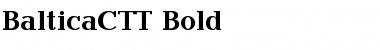 BalticaCTT Font