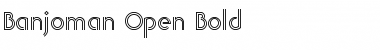 Banjoman Open Bold Font