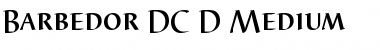 Barbedor DC D Font