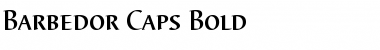 Barbedor-Caps Bold Font