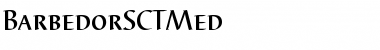 BarbedorSCTMed Font