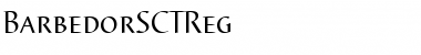 BarbedorSCTReg Font