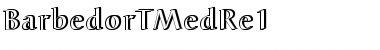 BarbedorTMedRe1 Regular Font