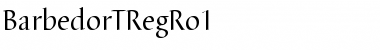 BarbedorTRegRo1 Regular Font
