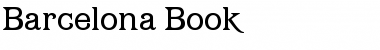 Barcelona-Book Font