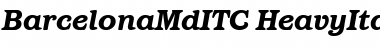 BarcelonaMdITC Font