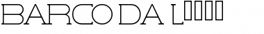 BARCO. D.A serifa Normal Font