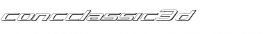 Concielian Classic 3D Font