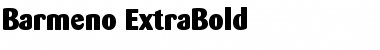 Download Barmeno-ExtraBold Font