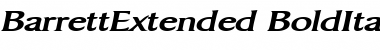 Download BarrettExtended Font