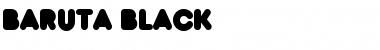 RNS  BARUTA BLACK Regular Font