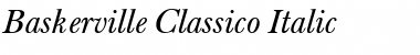 Baskerville Classico Italic Font