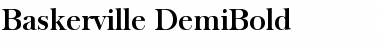 Baskerville-DemiBold Font