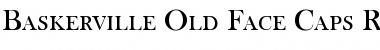 Baskerville-Old-Face-Caps Font
