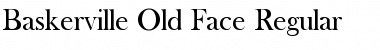 Baskerville-Old-Face Regular Font