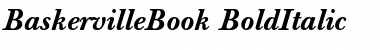 BaskervilleBook BoldItalic Font