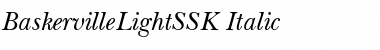 BaskervilleLightSSK Font