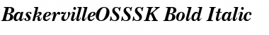 BaskervilleOSSSK Font