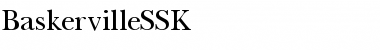 BaskervilleSSK Regular Font