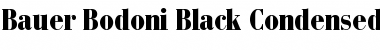 BauerBodoni LT BoldCond Font