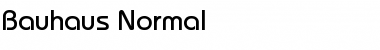 Bauhaus-Normal Font