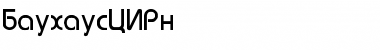 BauhausCIRn Font