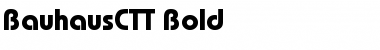 BauhausCTT Bold Font