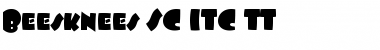 Beesknees SC ITC TT Regular Font
