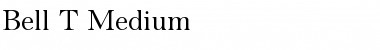 Bell T Regular Font