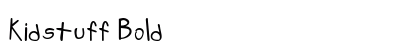 Kidstuff Bold preview