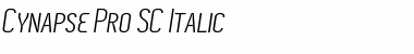 Cynapse Pro SC Italic Font