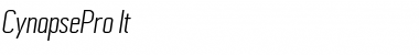 Cynapse Pro Italic Font Cynapse Pro Italic Font