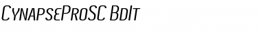 Cynapse Pro SC Bold Italic Font Cynapse Pro SC Bold Italic Font