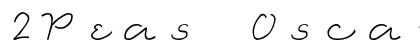 2Peas Oscar Regular preview