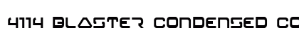 4114 Blaster Condensed Condensed preview