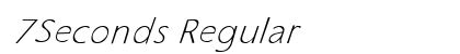 7Seconds Regular Preview