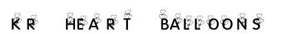 KR Heart Balloons Regular preview