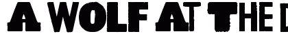 A Wolf At The Door Regular preview