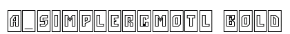 a_SimplerCmOtl Bold preview