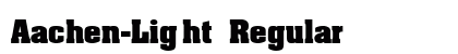 Aachen-Light Regular Preview