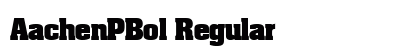 AachenPBol Regular preview